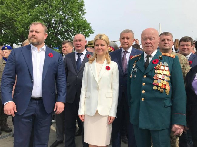 Харьковщина начала отмечать День Победы на Высоте маршала Конева: вместе ветераны войны и АТО 01