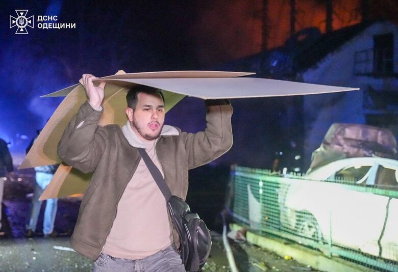 On the evening of 3 March, Russians attacked Odesa