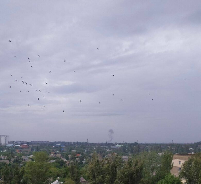 У районі аеродрому окупованого Мелітополя знову пролунав потужний вибух 01