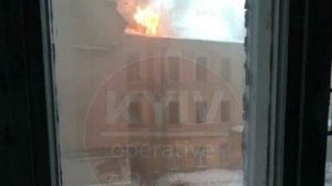 Пожар в отселенном доме в центре Киева на Грушевского ликвидирован, - ГСЧС