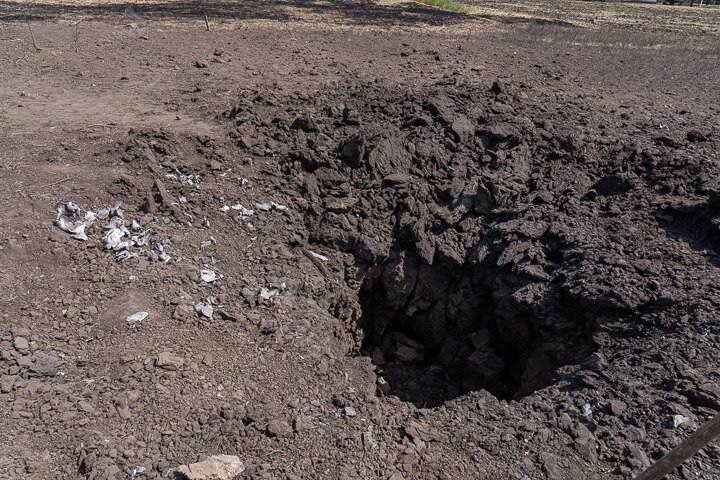 Наслідки обстрілу Вільнянської громади Запорізької області