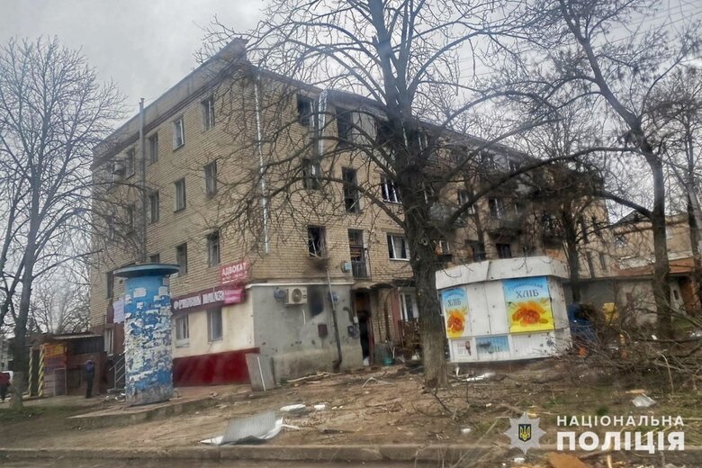 Consequences of enemy shelling of Zaporizhzhia region 02