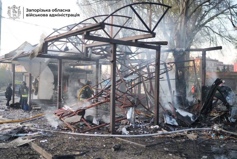 Обстріл Запоріжжя