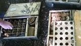 В лесополосе на Днепропетровщине местный житель нашел большой тайник с оружием, боеприпасами и взрывчаткой, - Нацполиция. ФОТО
