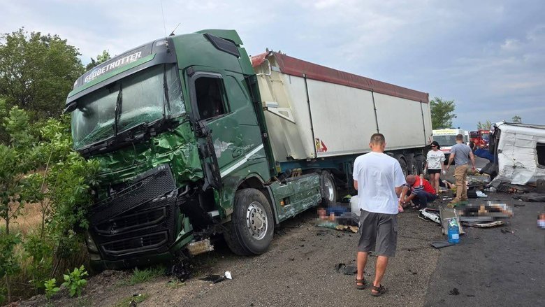 Road accident in the Mykolaiv region