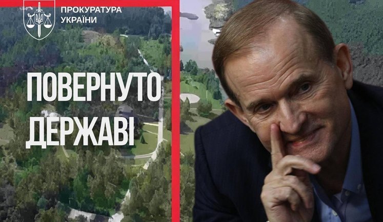 Прокуратура вернула государству 24 гектара леса, незаконно выведенных для семьи Медведчука