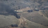Війна в Карабасі: Удар Вірменії по азербайджанському військовому конвою. ВIДЕО