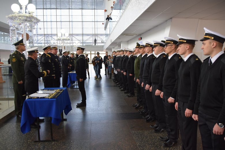 Випуск лейтенантів ВМС України відбувся в Одесі 02