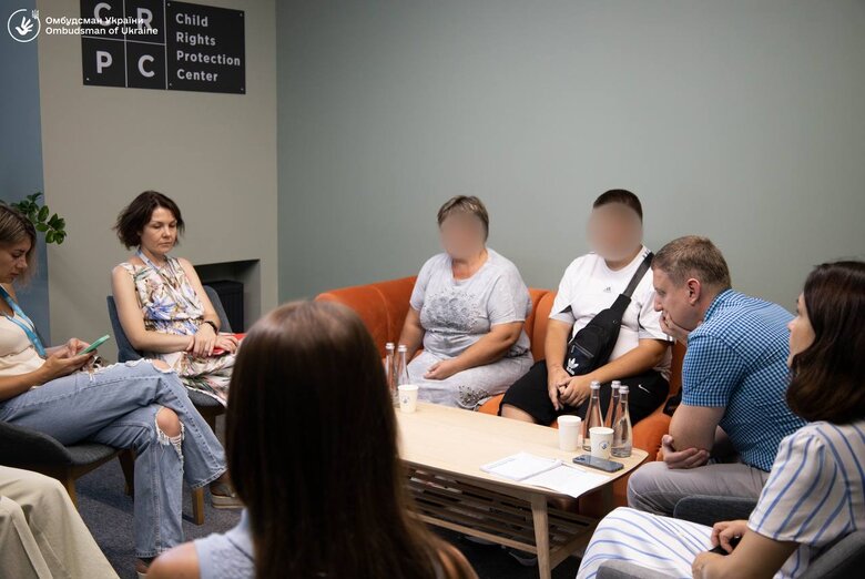 Повернення дітей з ТОТ