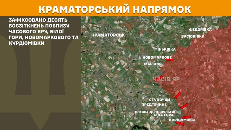 Бої на ранок 16 червня