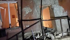 Россияне обстреляли роддом в Херсоне. ФОТОрепортаж