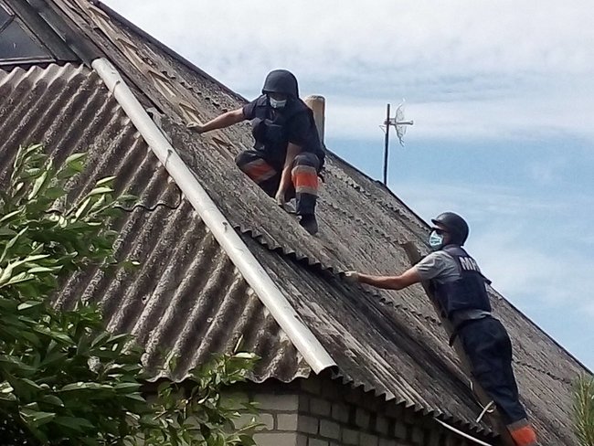 Спасатели за неделю восстановили 41 дом, поврежденный при обстрелах на Донбассе, - пресс-центр ОС 06