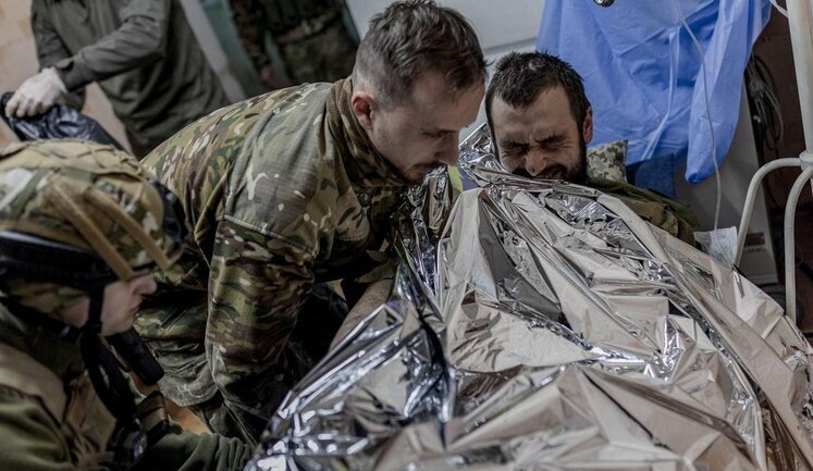 Operation of Ulf medical service in Bakhmut direction. PHOTOS
