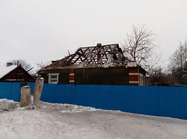 Аброськин показал последствия ночного обстрела боевиками Авдеевки 04