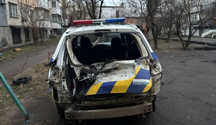 Over last day, 2 people were killed and 19 wounded in Kherson region, including 3 police officers. PHOTOS