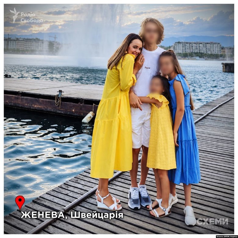 Квартира родини Галущенка у Швейцарії