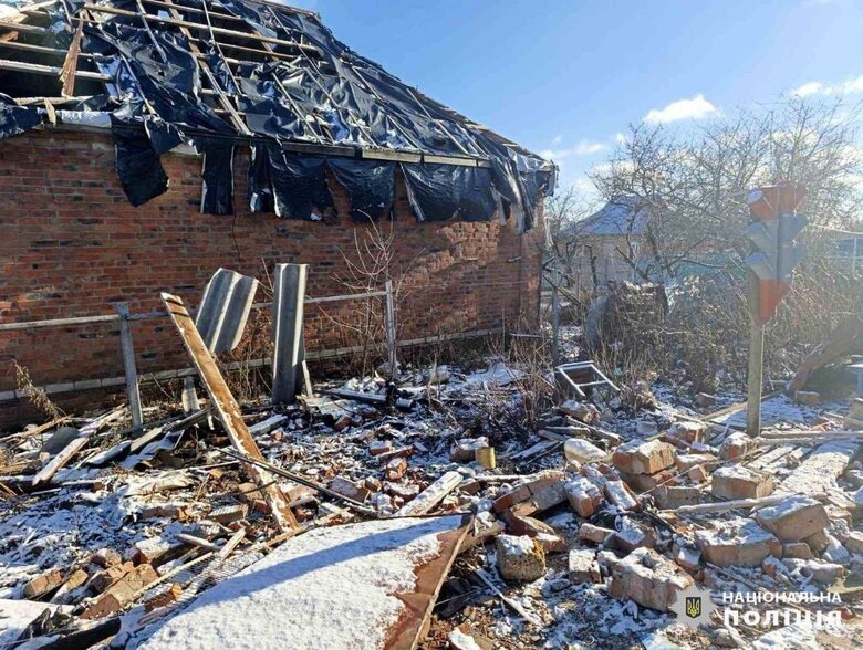 Consequences of enemy shelling in Kharkiv region