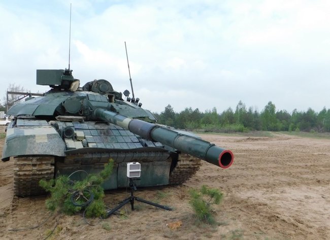 Модернізований зразок танка Т-72 випробовують на Чернігівщині 05