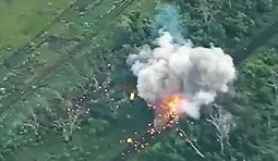 Дронарі 77 бригади знищили російський Град