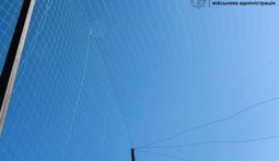 У Запоріжжі на мостах встановлюють антидронові сітки