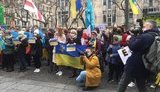 Украинцы в Париже провели митинг против агрессивной политики России. ФОТОрепортаж