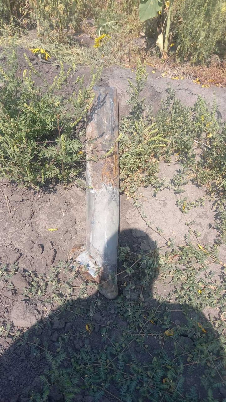 В газопроводе высокого давления на Николаевщине обнаружен неразорвавшийся российский снаряд 04