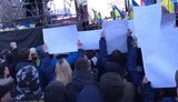 "Мародер!", "Чому втік із Черкас?" - "Нацкорпус" пікетував Порошенка в Житомирі. ВIДЕО