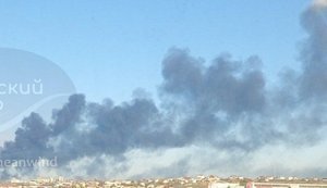 Two oil depots, two radar stations and "Pantsir-S2" hit by SSU drones in occupied Crimea, - sources. VIDEO