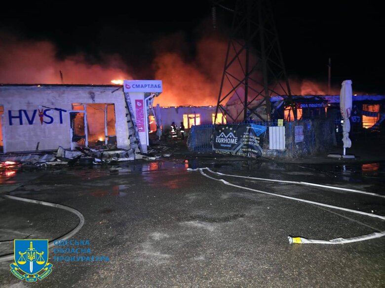 Consequences of the Shahedi attack on Odesa region on 4 March 2025
