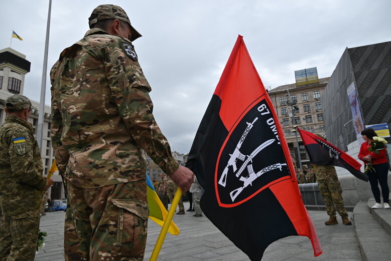 У Києві попрощалися з командиром роти стрілецького батальйону Олександром Пастухом (Добрим), який загинув у бою проти рашистів на Луганщині 01