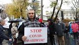 Ляшко щодо протестів "антивакцинаторів": У реанімації цей дух дуже швидко зникає, а підроблені сертифікати не працюють. ВIДЕО