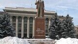 В Житомире памятник Ленину отправили &amp;quot;на свалку истории&amp;quot;. ФОТОрепортаж.