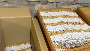 БЕБ знайшло нелегальне виробництво сигарет на Вінниччині: вилучили десятки тисяч пачок і акцизні марки Молдови. ФОТОрепортаж