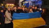 У центрі Варшави відбулася акція на підтримку України. ВІДЕО+ФОТОрепортаж