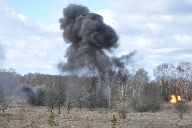 Об’єднані сили провели масштабні навчання у Чорнобильській зоні біля білоруського кордону 35