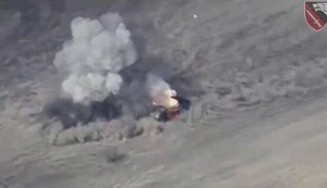 РСЗВ HIMARS вперше знищив рідкісну російську РСЗВ "Ураган-1М" біля села Кулемзіно в Курській області. ВIДЕО