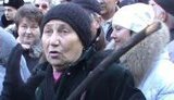 Протест под Кабмином: Янукович такой Президент, как я проститутка, а мне скоро 80 лет. ВИДЕО.