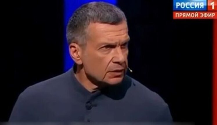 Kremlin propagandist Solovyov has expanded list of Ukrainian cities that "need to be wiped off face of Earth": "In addition to Kharkiv, I would demolish Odesa, Mykolaiv and Kyiv". VIDEO+PHOTOS