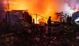 Обстрел села Мовчаны в Харьковской области