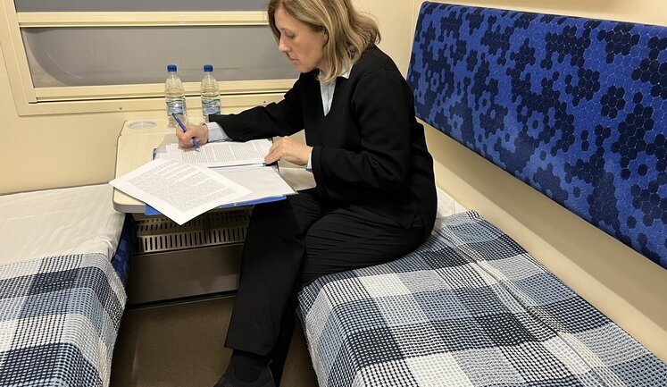 Віцепрезидентка Єврокомісії Юрова прибула із візитом до Києва. ВIДЕО