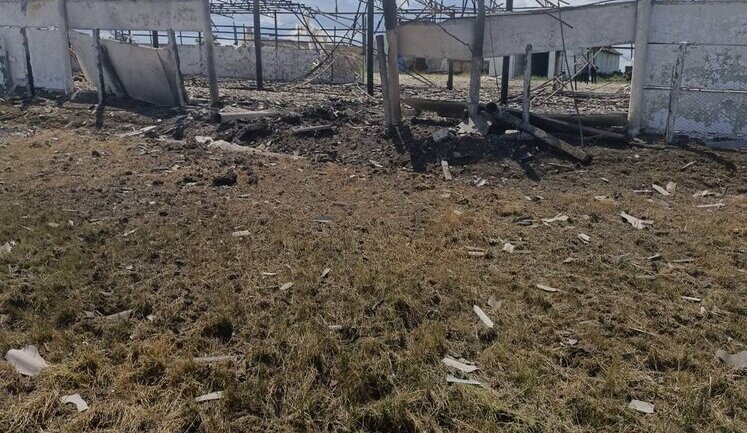 Occupiers strike farm in Mykolaiv region, one person killed. PHOTO