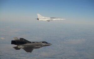 NATO fighter jets intercept Russian aircraft with hypersonic missiles