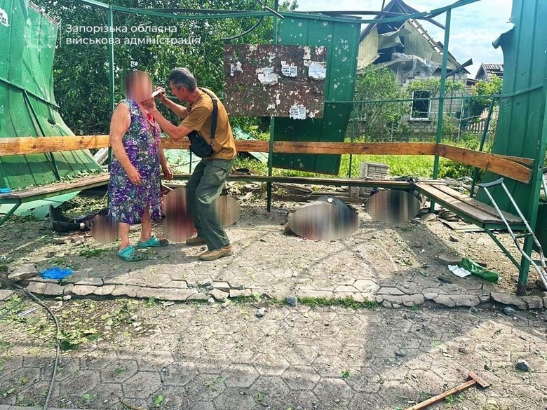 Балабине після обстрілу