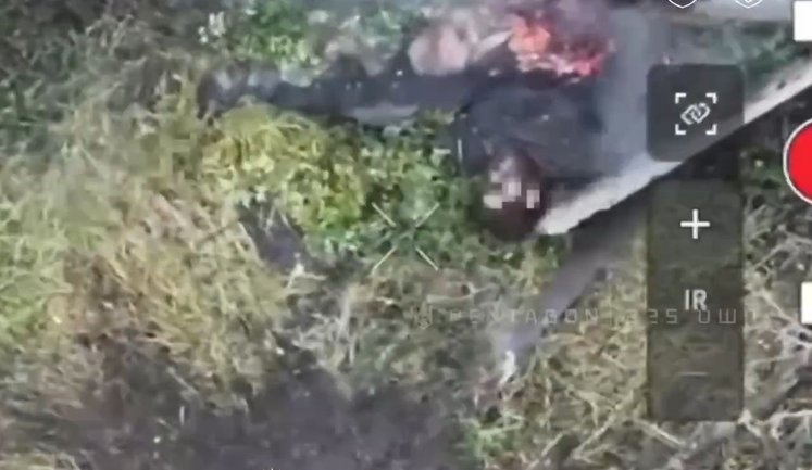 Минус 6 оккупантов, у 4 из них оторвало конечности: ликвидация рашистов дронами полка "Pentagon". ВИДЕО 18+