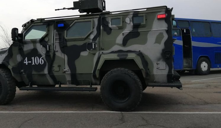 Возле оккупированного Крыма в Херсонской области проходят тактико-специальные учения МВД, Зеленский наблюдает. ФОТОрепортаж