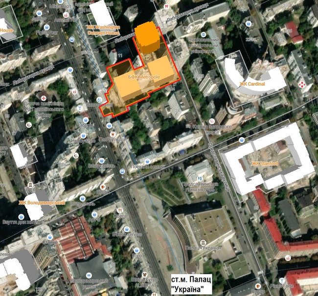 Фирма тестя Насирова через суд получила разрешение на строительство высоток возле дворца Украина 01