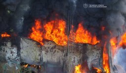 Запоріжжя після обстрілу