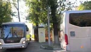 Выехавшая из "Лефортово" колонна прибыла в аэропорт "Внуково"