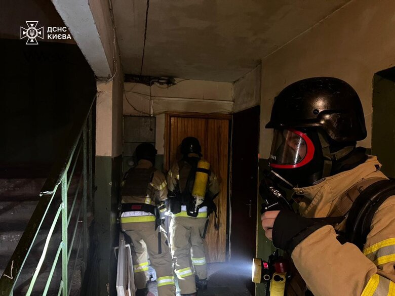 пожежа через атаку РФ у Солом'янському районі