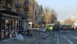 Наслідки падіння збитої російської крилатої ракети на Куренівку в Києві. ВІДЕО+ФОТОрепортаж